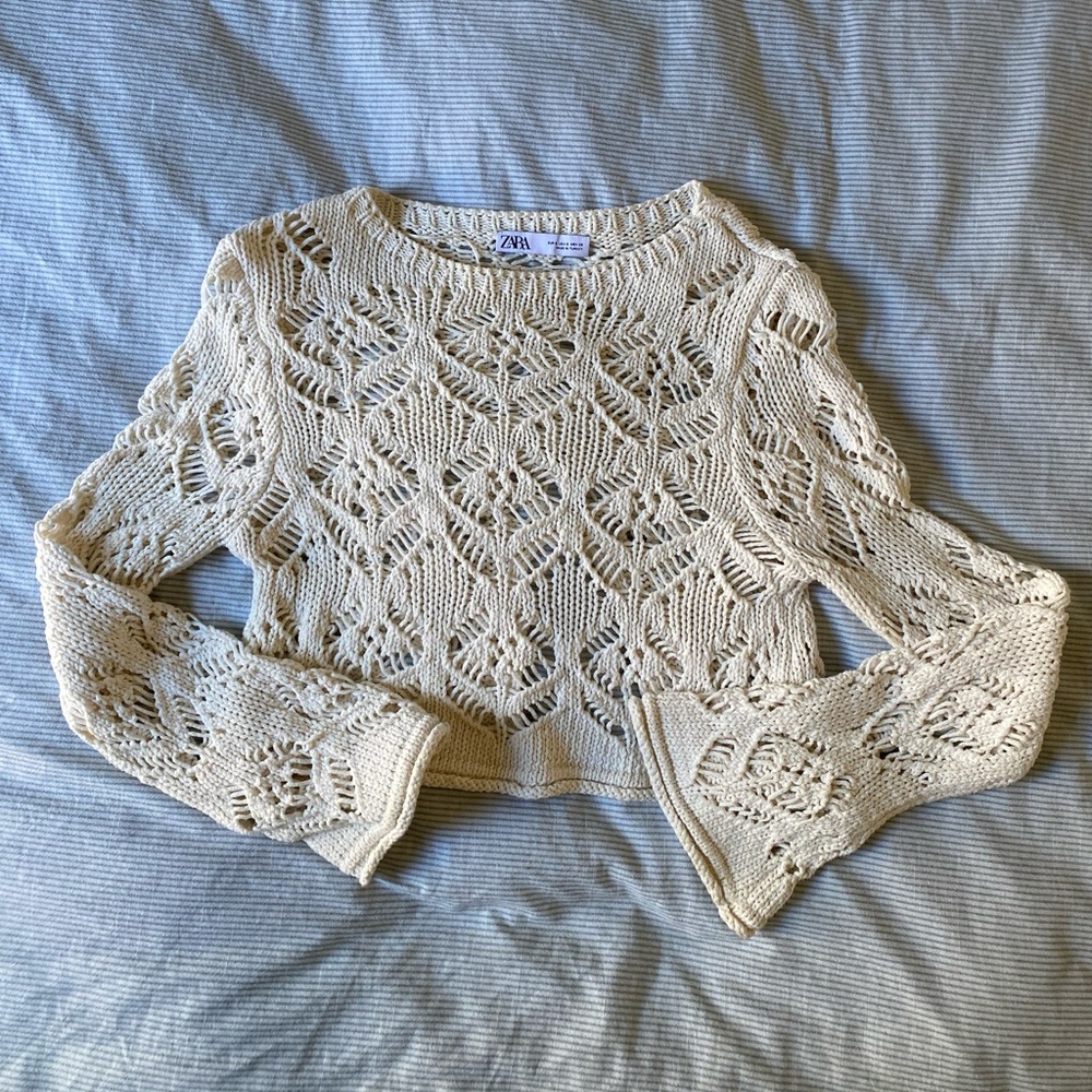 crochet sweater